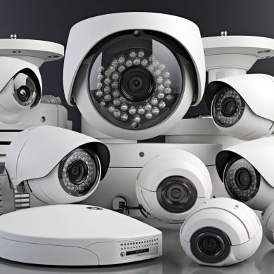 professional home cctv and video security cameras. generative ai